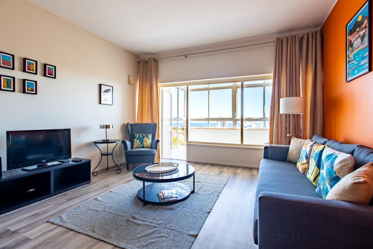 Amazing Sea View Apt With Pool Cascais - Atjoanas Zewnętrze zdjęcie
