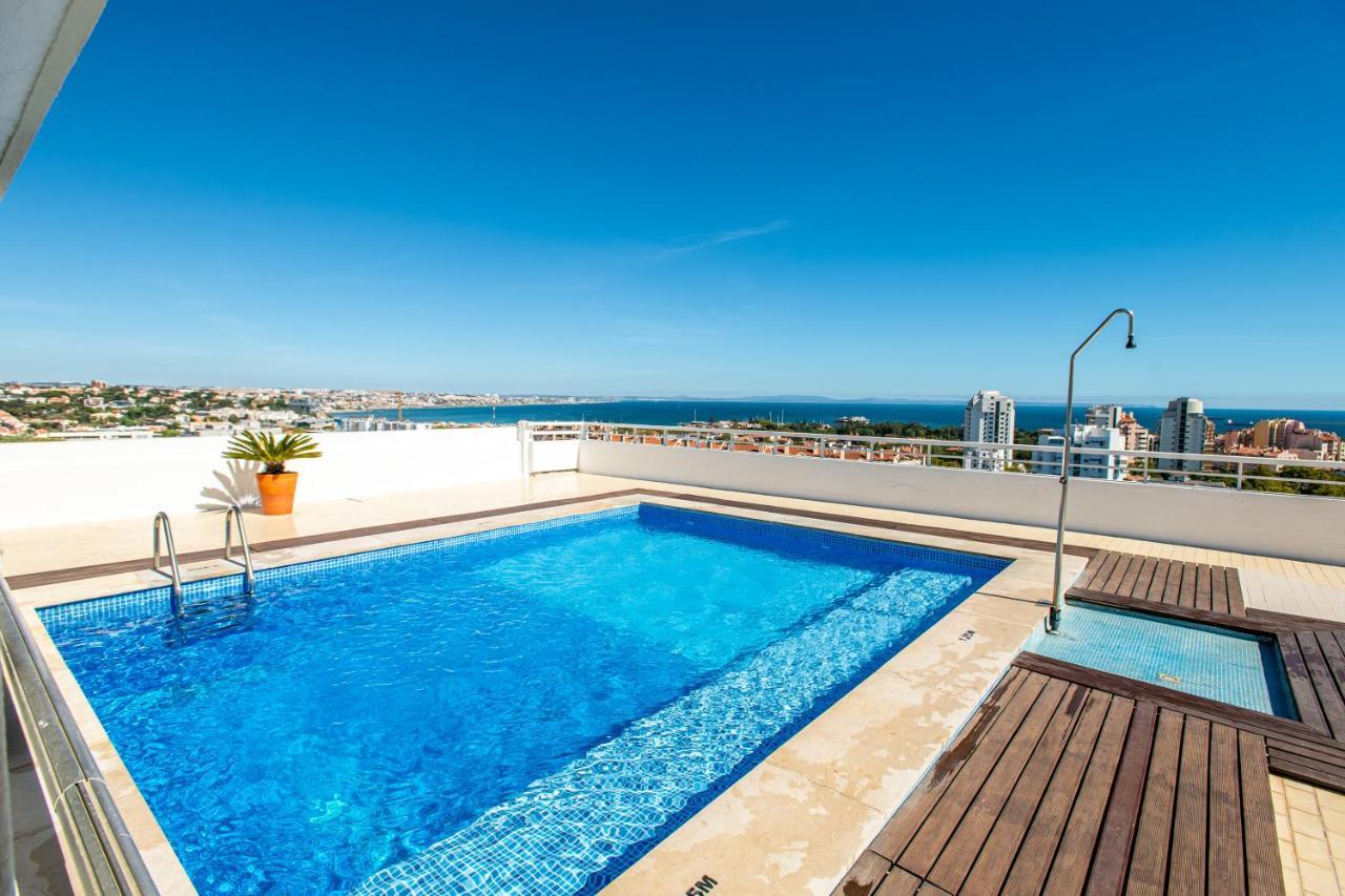 Amazing Sea View Apt With Pool Cascais - Atjoanas Zewnętrze zdjęcie