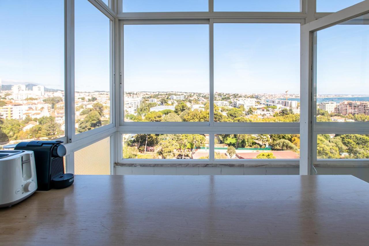Amazing Sea View Apt With Pool Cascais - Atjoanas Zewnętrze zdjęcie