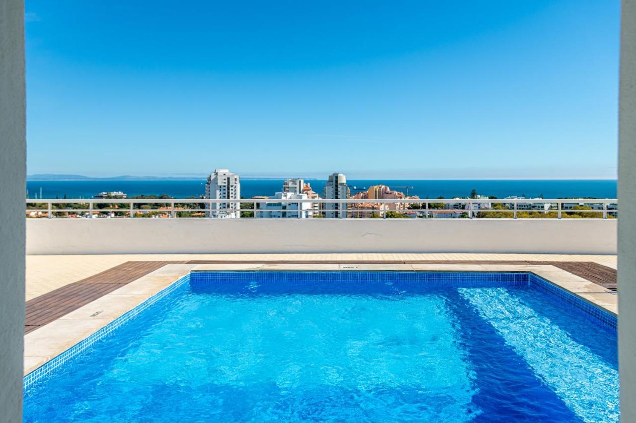 Amazing Sea View Apt With Pool Cascais - Atjoanas Zewnętrze zdjęcie