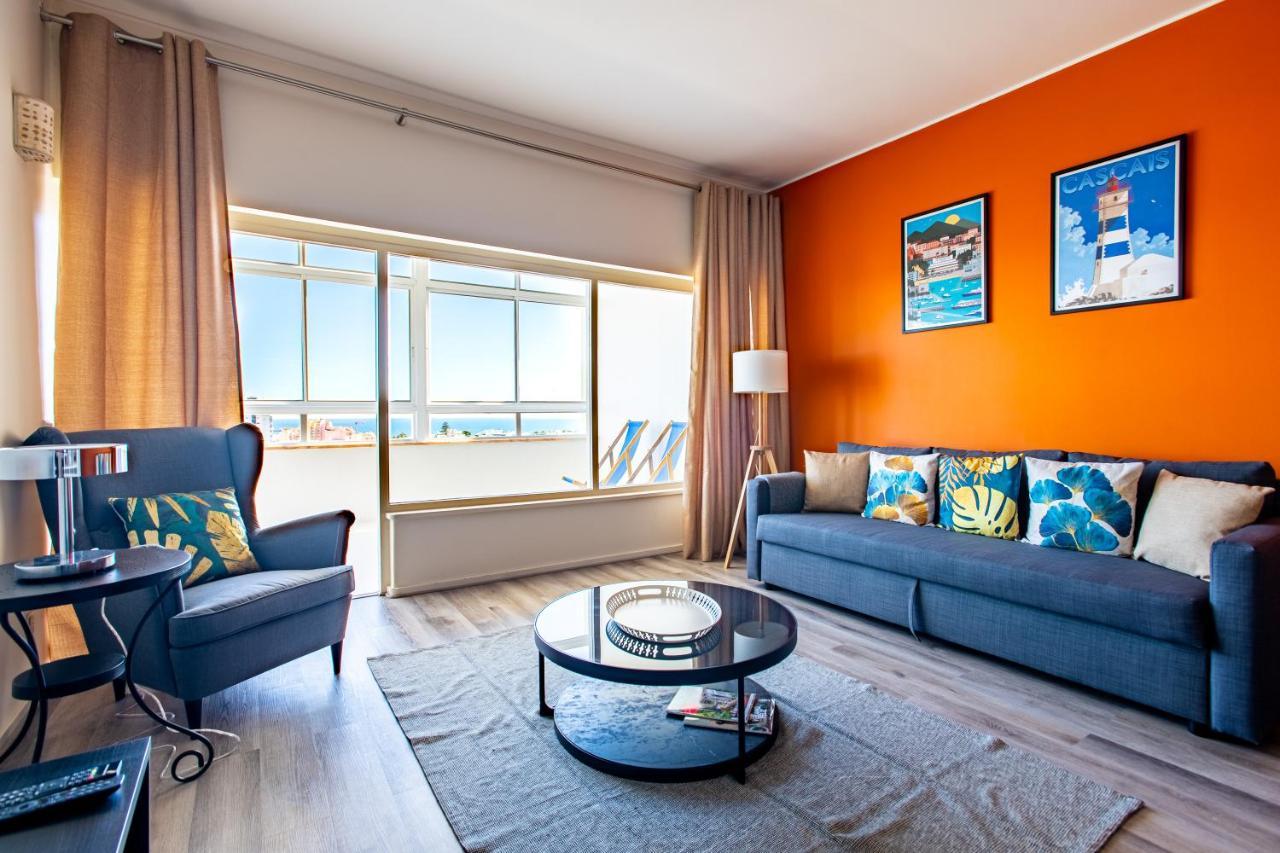 Amazing Sea View Apt With Pool Cascais - Atjoanas Zewnętrze zdjęcie