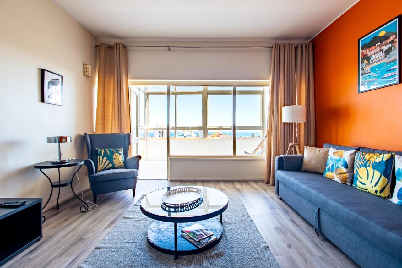 Amazing Sea View Apt With Pool Cascais - Atjoanas Zewnętrze zdjęcie